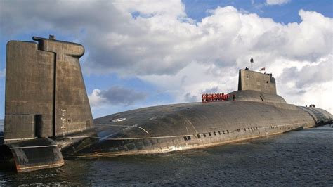 typhoon russian submarine.